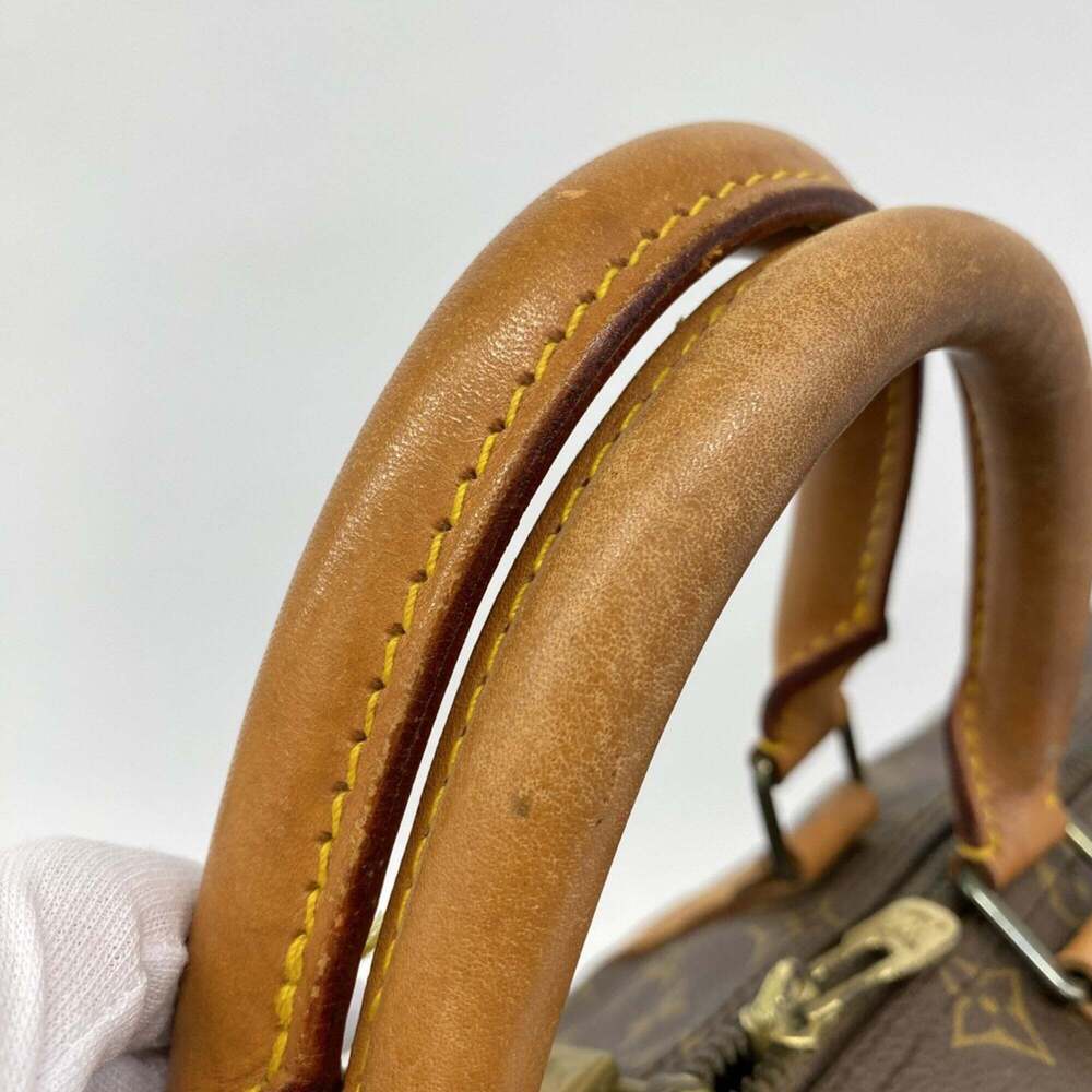 LOUIS VUITTON Brown Monogram Boston Bag - Picture 14 of 15